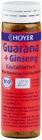 Artikelbild: Guarana + Ginseng Kautabletten