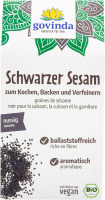 Artikelbild: Schwarzer Sesam <strong>ausgelistet vom Lieferant am: 28.04.2024</strong>