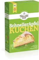 Artikelbild: Schneller Apfelkuchen glutenfrei  Bio