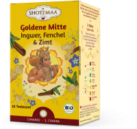 Artikelbild: Goldene Mitte - Ingwer, Fenchel & Zimt