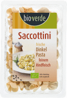 Artikelbild: Frische Dinkel Saccottini mit Rindfleisch