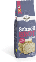 Artikelbild: Schnellbrot 5-Korn glutenfrei Bio