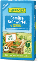 Artikelbild: Gemüse-Brühwürfel salzarm, mit Bio-Hefe