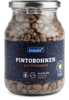 Artikelbild: Pintobohnen, im Pfandglas