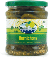 Artikelbild: Bioland Bio-Cornichons Gl. MARSCHLAND