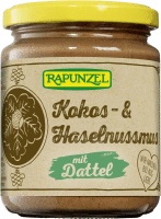 Artikelbild: Kokos- & Haselnussmus mit Dattel