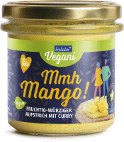 Artikelbild: Brotaufstrich Mmh Mango VEGANI