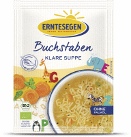 Artikelbild: Buchstaben Klare Suppe Bio