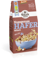 Artikelbild: Hafer Müsli Nussgenuss Demeter glutenfrei