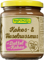 Artikelbild: Kakao & Haselnussmus mit Dattel