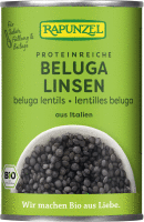 Artikelbild: Beluga Linsen in der Dose